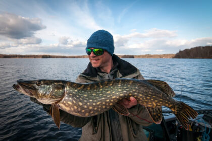 Black bear hunting, fishing trips, inland fishing at Pasha Lake, Ontario