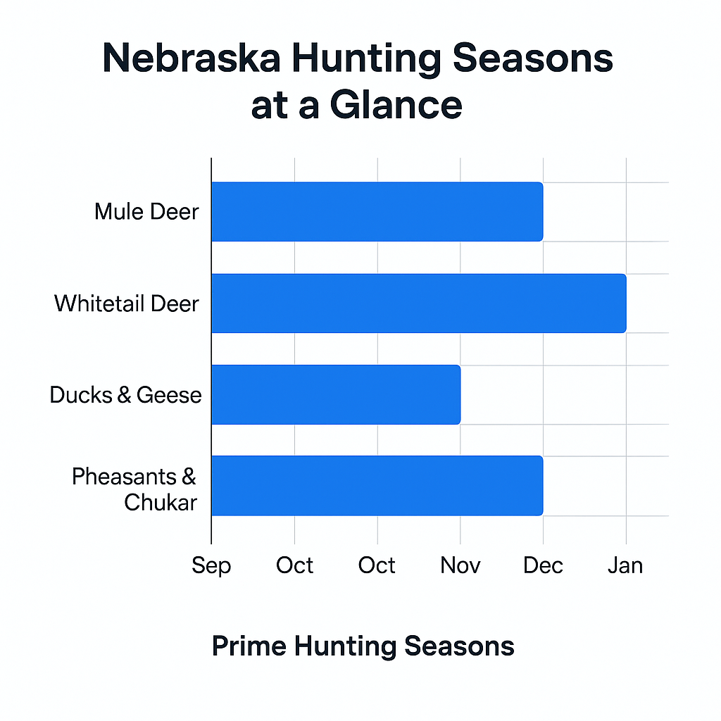 Nebraska Hunting Seasons at a Glance
