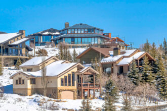 Luxury vacation rental interior near Park City UT ski resort