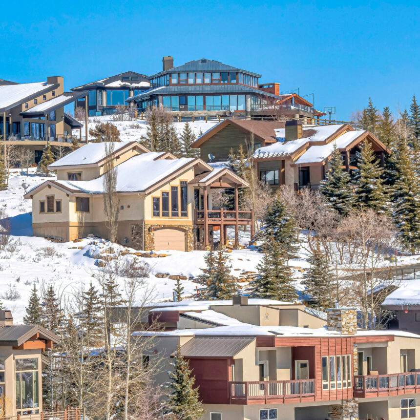 Luxury vacation rental interior near Park City UT ski resort