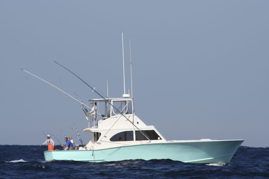 Captain leading tarpon fishing charter in Bradenton, Florida
