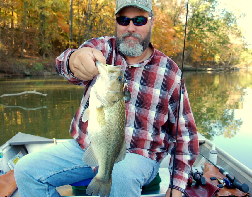 guided fishing largemouth bass branson missouri