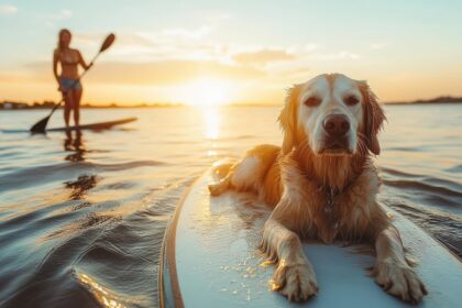 Hidden cove paddleboarding in Austin TX